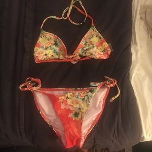 Wildfox floral swimsuit